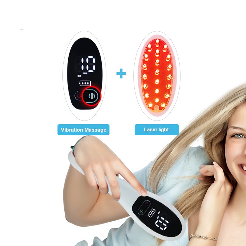 Laser Comb Teeth Detail