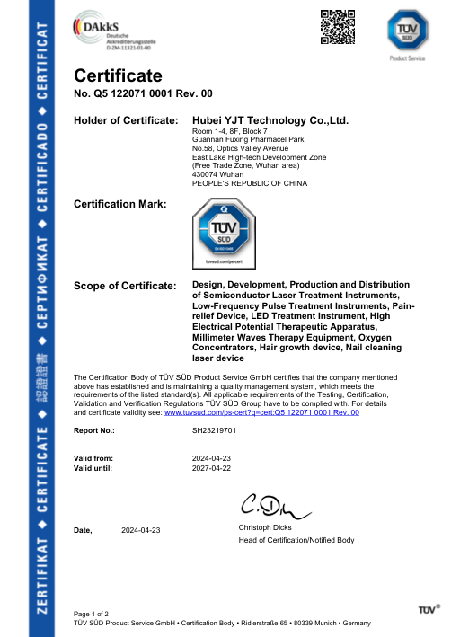 ISO 13485 TUV SUD
